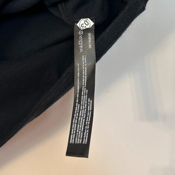 FREE PEOPLE Cooler in Capri Off the Shoulder Top & Skirt in Solid Black X-Large - Picture 6 of 10